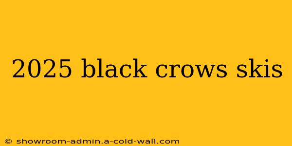 2025 black crows skis