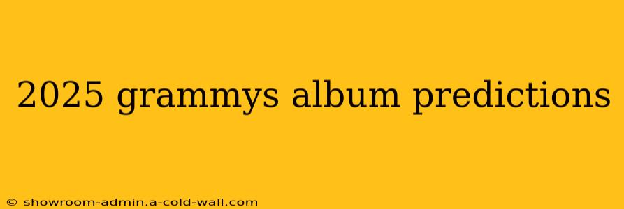 2025 grammys album predictions