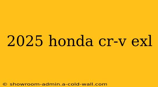 2025 honda cr-v exl