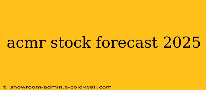 acmr stock forecast 2025