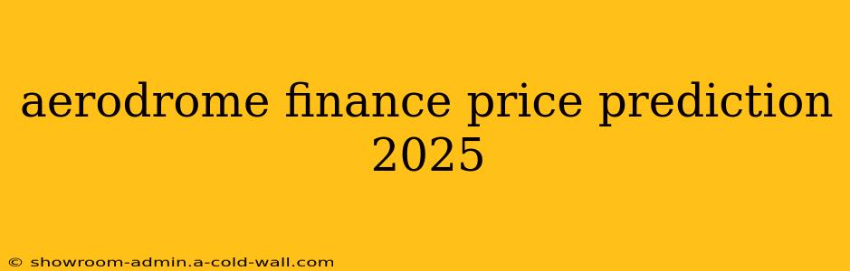 aerodrome finance price prediction 2025