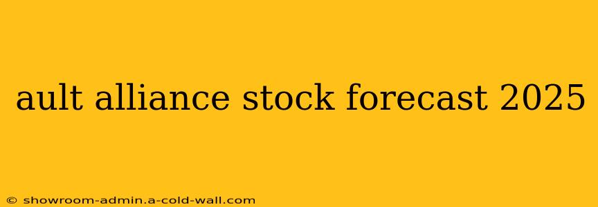 ault alliance stock forecast 2025