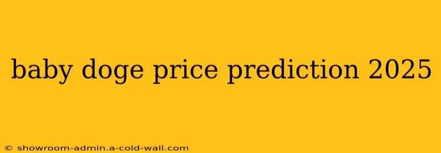 baby doge price prediction 2025