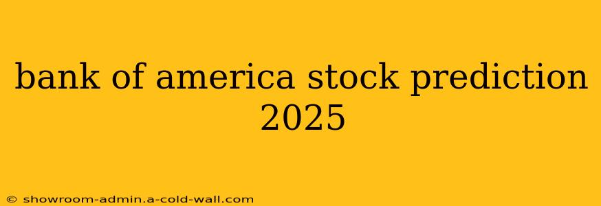 bank of america stock prediction 2025