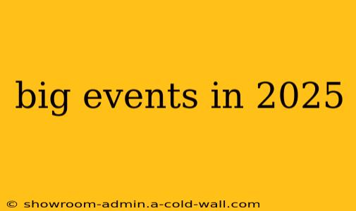 big events in 2025