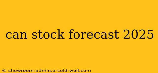 can stock forecast 2025