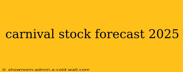 carnival stock forecast 2025