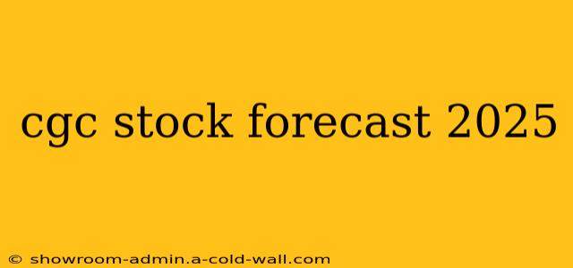 cgc stock forecast 2025