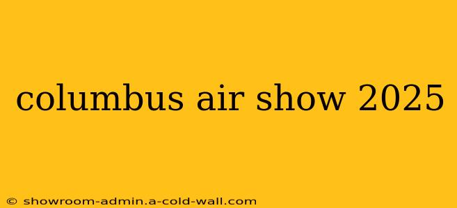 columbus air show 2025