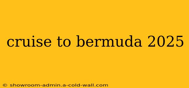 cruise to bermuda 2025