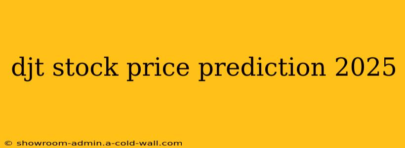 djt stock price prediction 2025