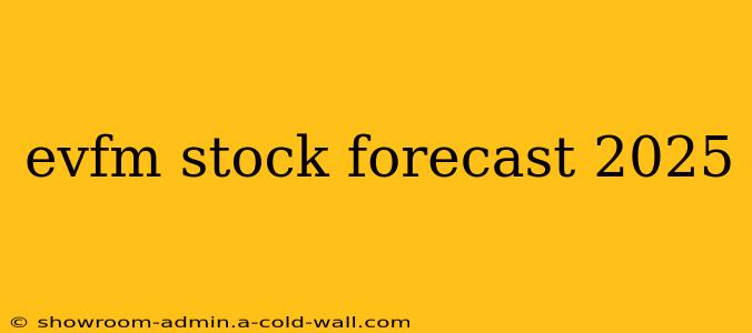 evfm stock forecast 2025