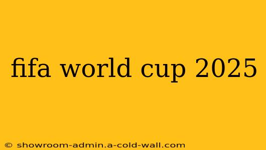 fifa world cup 2025