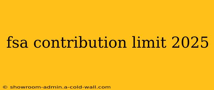 fsa contribution limit 2025