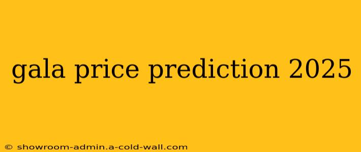 gala price prediction 2025