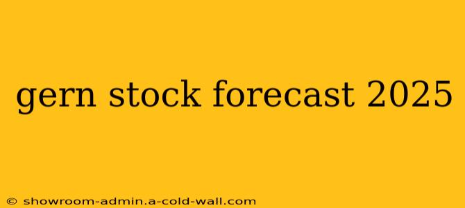 gern stock forecast 2025