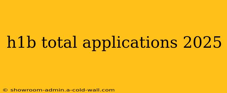 h1b total applications 2025