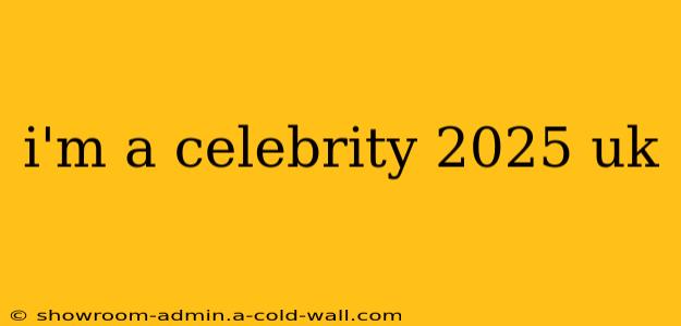 i'm a celebrity 2025 uk