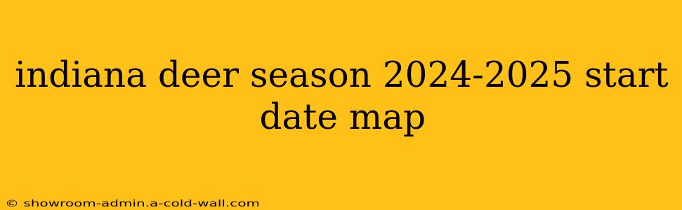 indiana deer season 2024-2025 start date map