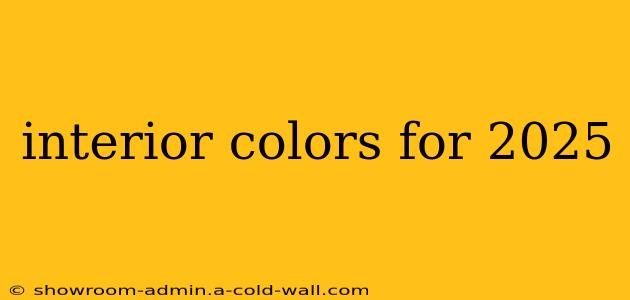 interior colors for 2025