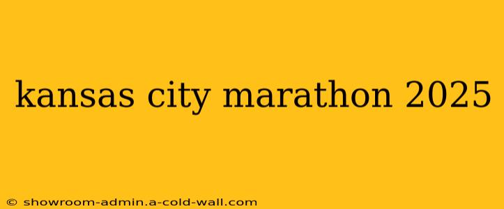 kansas city marathon 2025