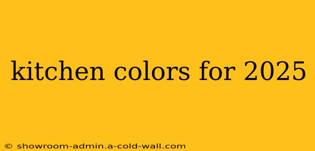 kitchen colors for 2025