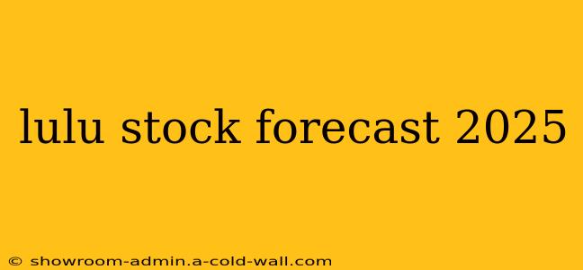 lulu stock forecast 2025