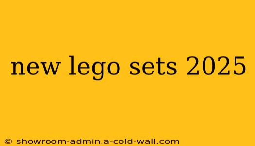 new lego sets 2025