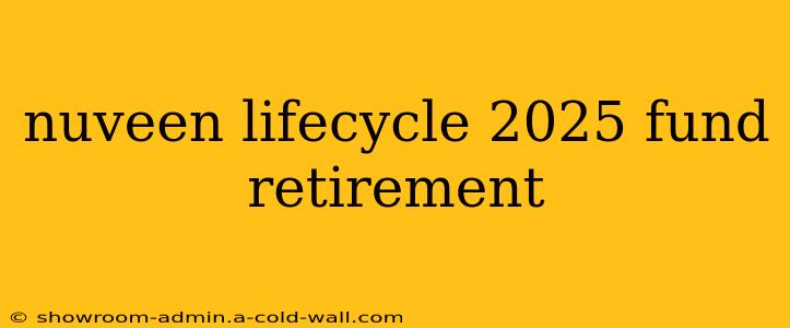 nuveen lifecycle 2025 fund retirement