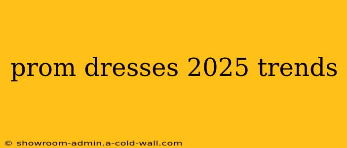 prom dresses 2025 trends