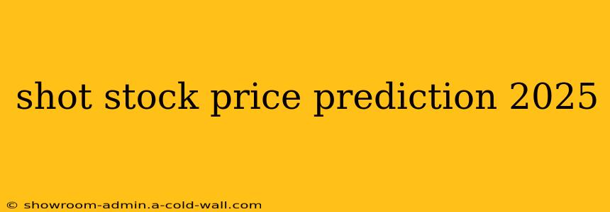 shot stock price prediction 2025