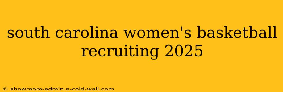 south carolina women's basketball recruiting 2025