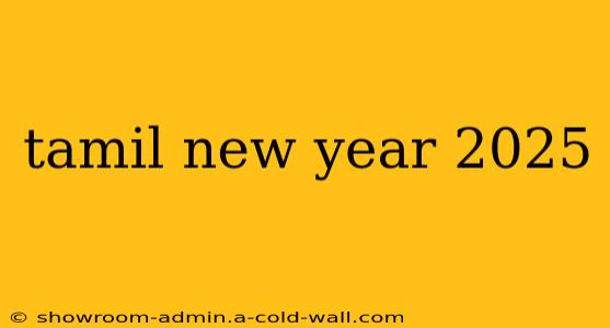 tamil new year 2025