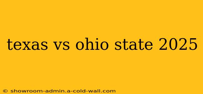 texas vs ohio state 2025