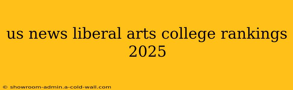 us news liberal arts college rankings 2025