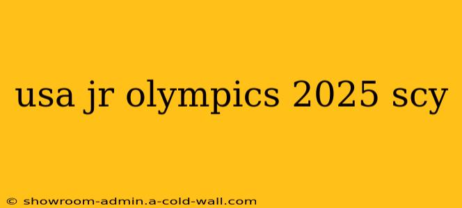 usa jr olympics 2025 scy