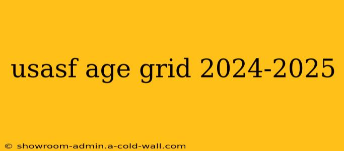 usasf age grid 2024-2025