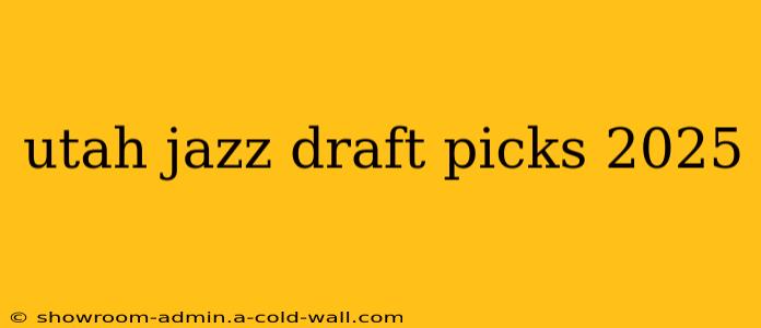 utah jazz draft picks 2025