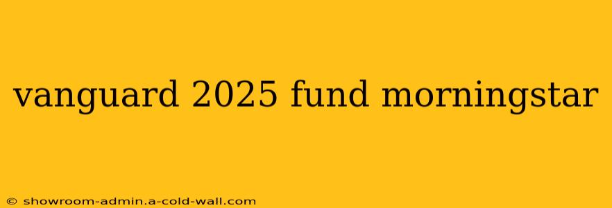 vanguard 2025 fund morningstar