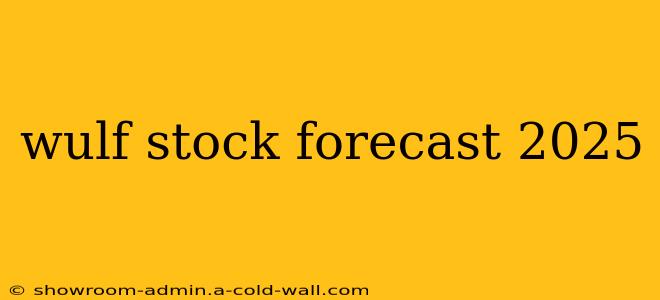 wulf stock forecast 2025